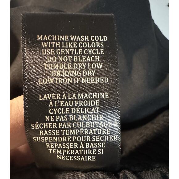 BLANKNYC Womens Size XL Linen Blend Casual Black Shorts Pull On Drawstring NEW - Picture 7 of 7